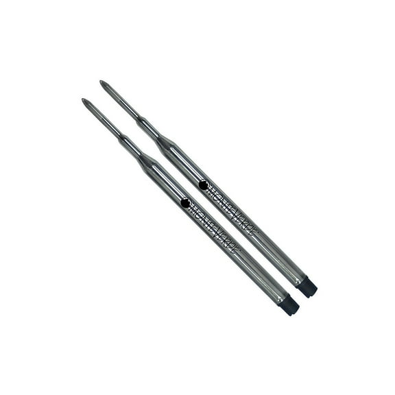 Monteverde Ballpoint Pen Refill Fine Point Blue Ink 2 Pack (S422BB)
