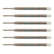 Monteverde Ballpoint Pen Refill Fine Point Blue Ink 6 Pack P423TQ
