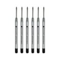 thumbnail image 1 of Monteverde Ballpoint Pen Refill Medium Point Black Ink 6 Pack (P133BK), 1 of 1