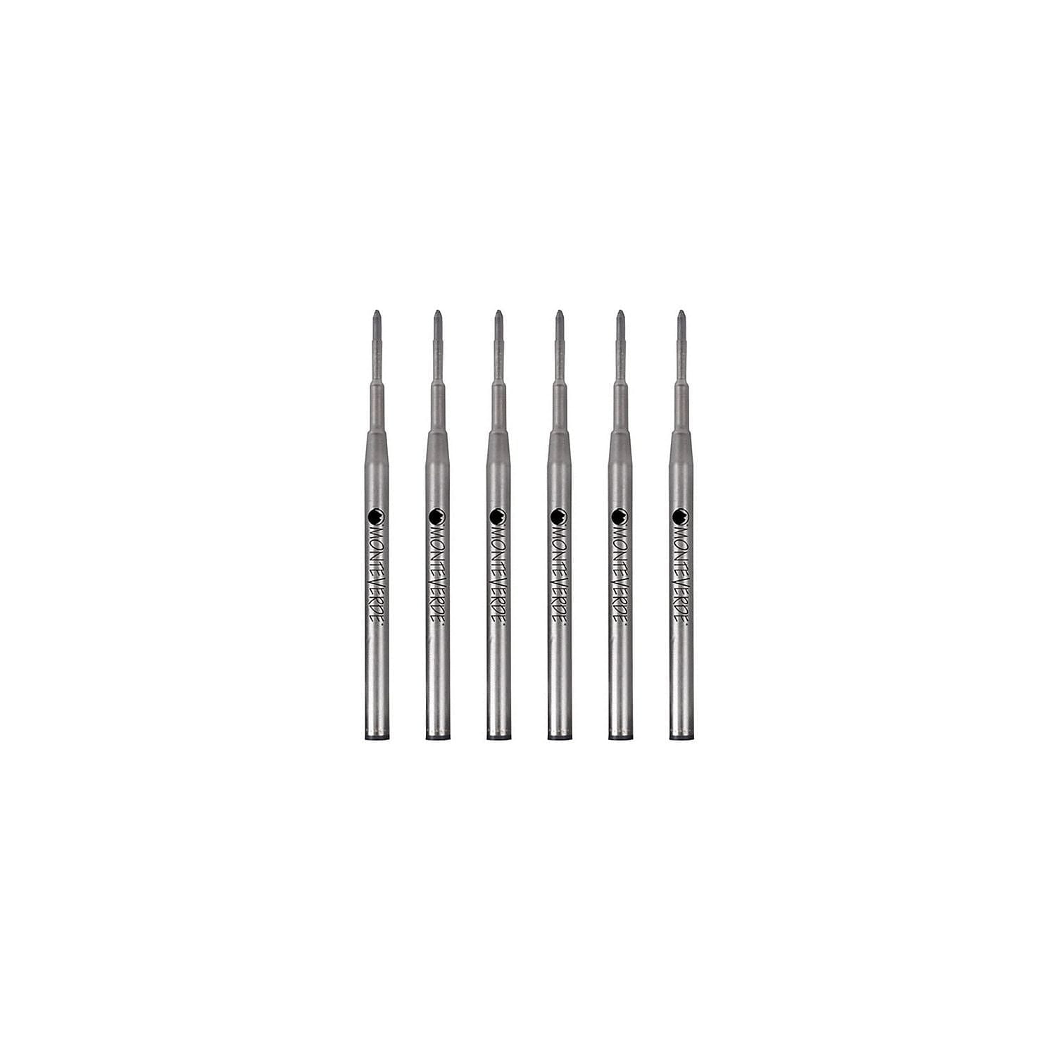 Monteverde Ballpoint Pen Refill Medium Point Blue Ink 6 Pack (M133BB)