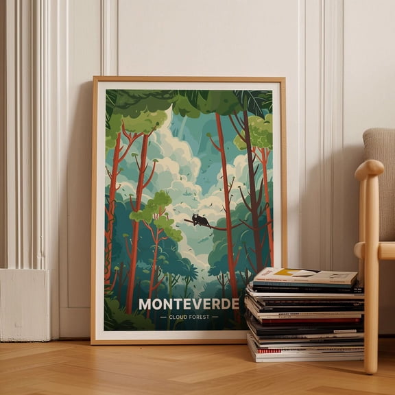 Monteverde Costa Rica Rainforest Wall Decor