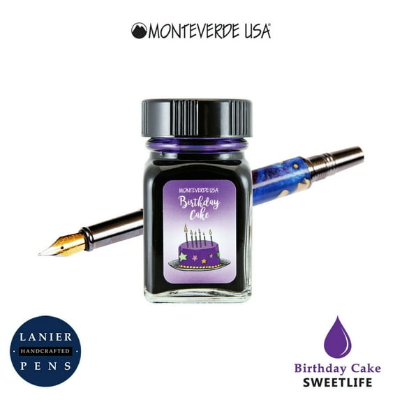 Monteverde Sweet Life Ink Bottle - Birthday Cake