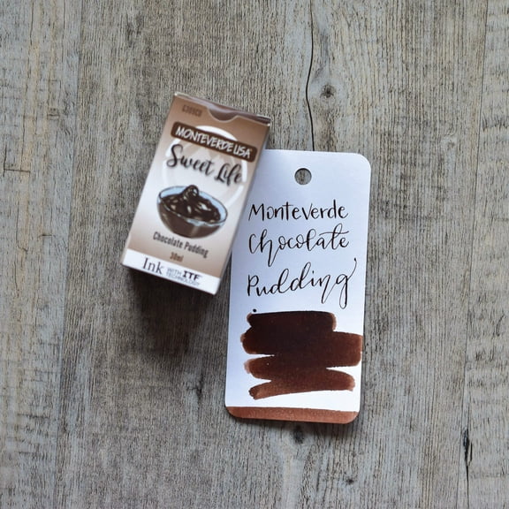 Monteverde Sweet Life Ink Bottle - Chocolate Pudding