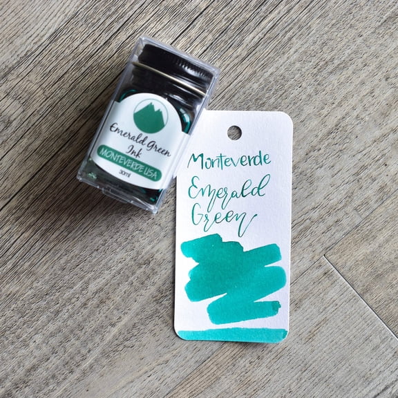 Monteverde Ink Bottle - Emerald Green