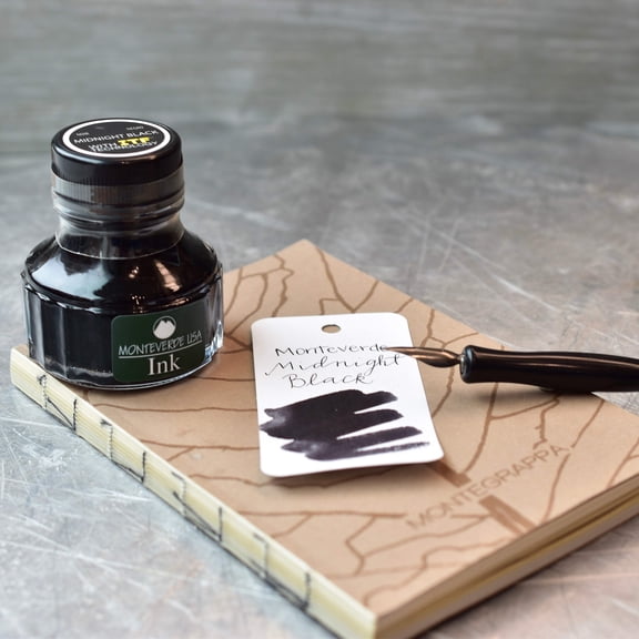 Monteverde Ink Bottle - Midnight Black