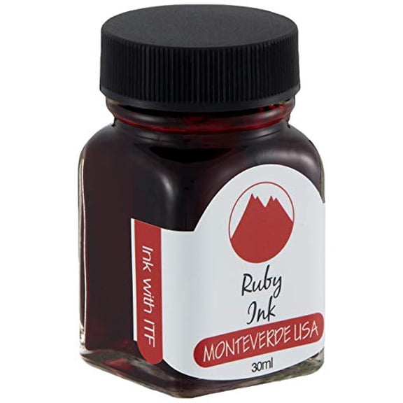 Monteverde Ink Bottle - Ruby
