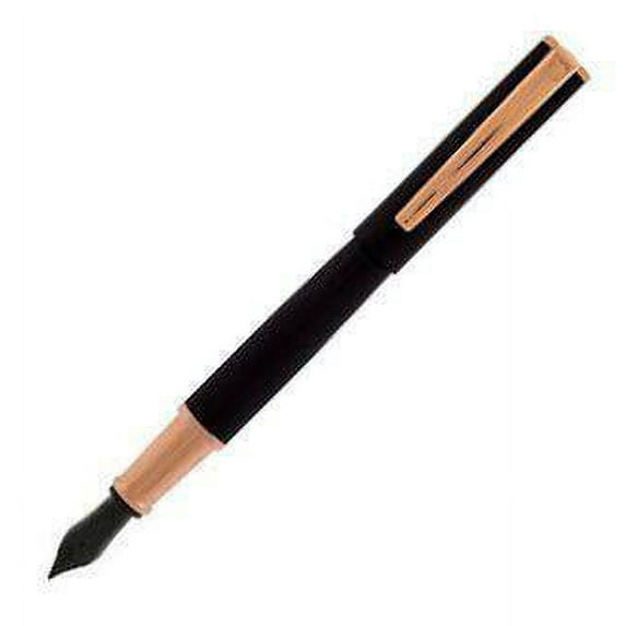 Monteverde Impressa Black Rose Gold Fountain Pen - Extra Fine