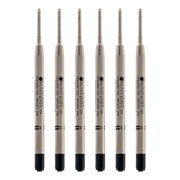 Monteverde Monteverde Ballpoint Pen Refill Broad Point Black Ink 6 Pack P443BK