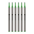 thumbnail image 1 of Monteverde Rollerball Pen Refill Medium Point Green Ink 6 Pack (W233GN), 1 of 1