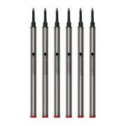 Monteverde Rollerball Refill For Waterman Rollerball Pens Medium Point Red Ink 6/Pack W233RD