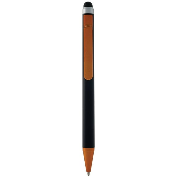 Monteverde S-105 Clip Action One-Touch Ballpoint Pen With Stylus Orange 12/Pack (MV36153)