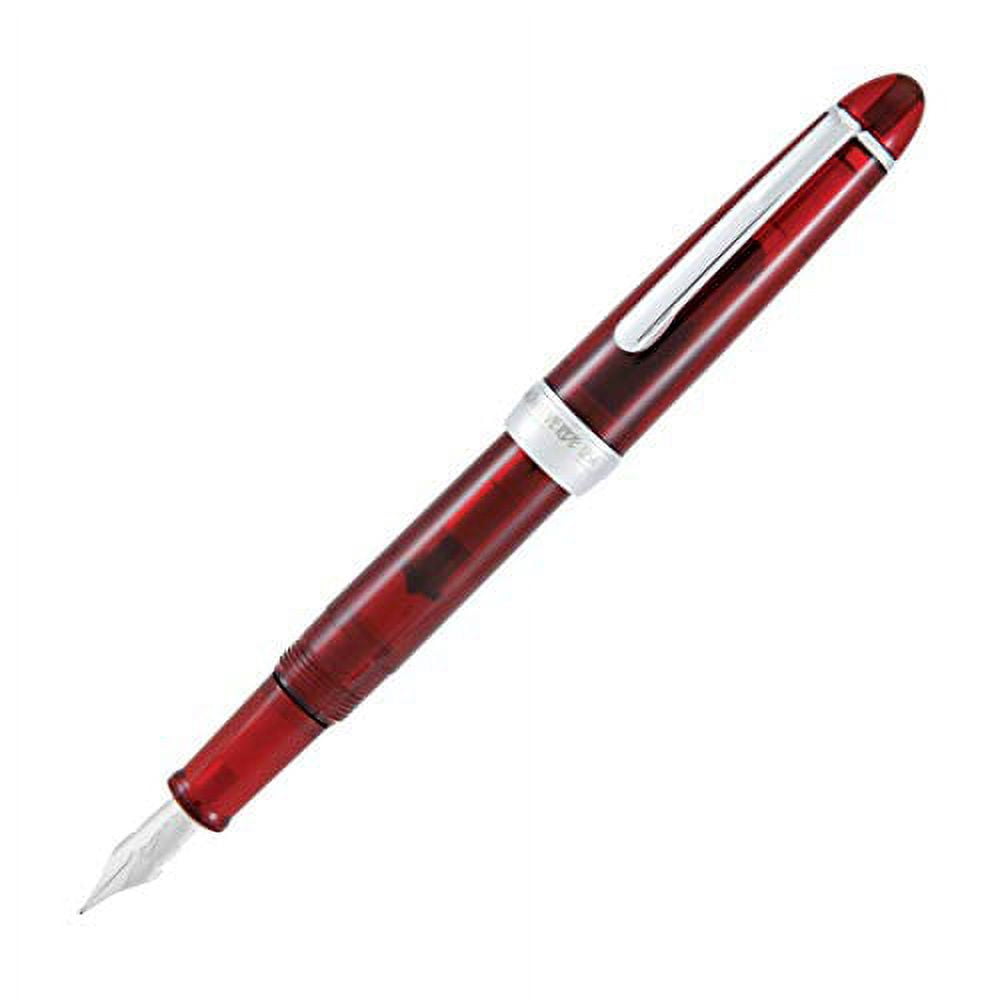 Monteverde USA Monza 3 Fountain Pen Set (Red) - Medium, Fine, Omniflex Nib