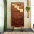 thumbnail image 1 of Montevideo Recycled Mango Wood Chest with 5 Drawers, 1 of 5