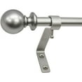 thumbnail image 1 of Montevilla Cafe Ball 1/2" Telescoping Curtain Rod Set, 1 of 4