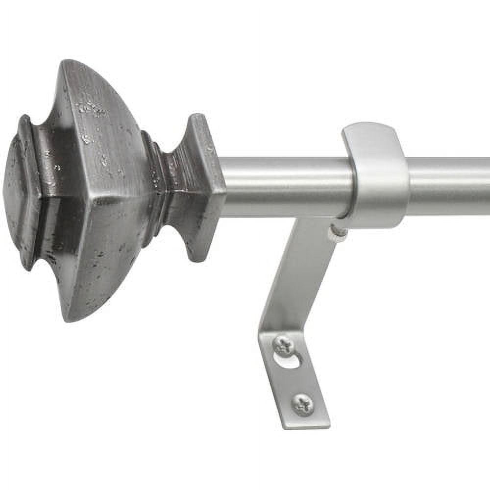 Montevilla Core Square 5/8" Curtain Rod Set