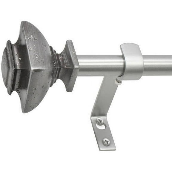 Montevilla Core Square 5/8" Curtain Rod Set