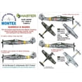 thumbnail image 1 of Montex KAM 1:48 Bf-110 G-4/R3 for Revell Mask +Metal Part #KAM48104, 1 of 6