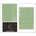 thumbnail image 1 of Montex Maxi Mask 1:32 Bristol Beaufighter IF for Revell 4756 Stencil #MM32080, 1 of 1