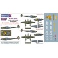 thumbnail image 1 of Montex Super Mask 1:48 P-38 H for Hasegawa Kit Spraying Stencil #K48299, 1 of 1