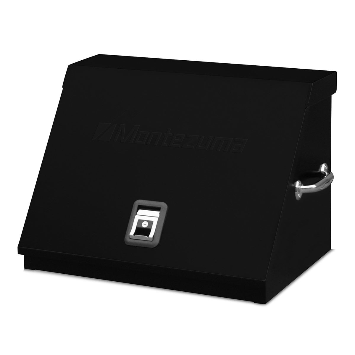 Montezuma Black Heavy-Duty Steel 26-Inch Portable Triangle Toolbox