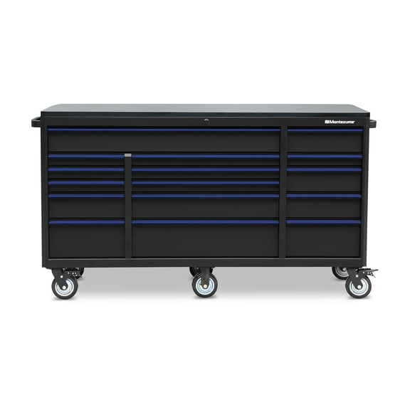 Montezuma 72" x 24" 16-Drawer Tool Cabinet