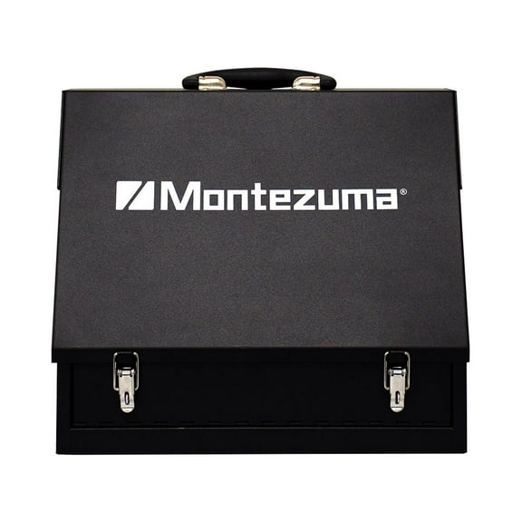 Montezuma SB150B Portable Tool Boxes and Organizers, Steel Black
