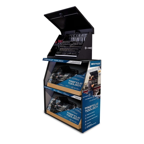 Montezuma TRD03-L-GRAY  DISPLAY-ACCESSORIES