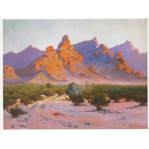 Montezumas Head-Hills - CANVAS OR FINE PRINT WALL ART