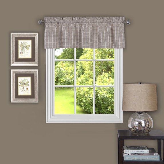 Montgomery 58x36 Window Curtain Tier Pair - Linen