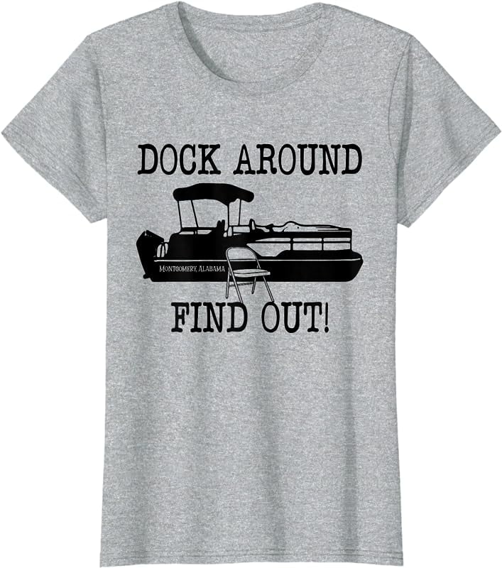 Montgomery Alabama Boat Dock Brawl Funny Dock Fight Meme TShirt