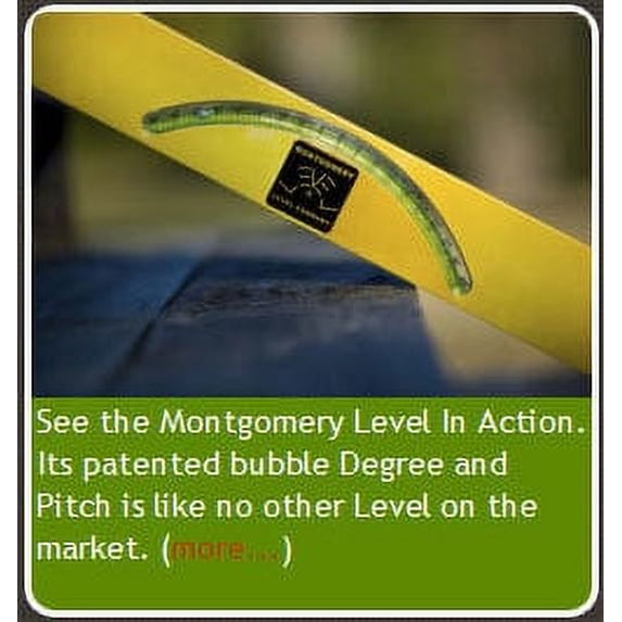 Montgomery Degree and Pitch Level 24 Slope Leveler