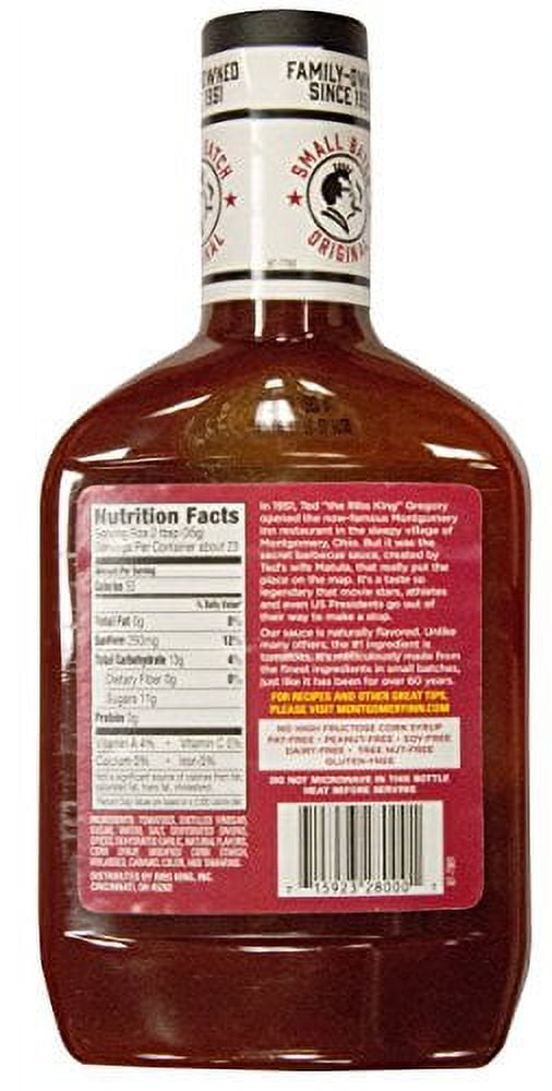 Montgomery Inn BBQ Sauce 28oz