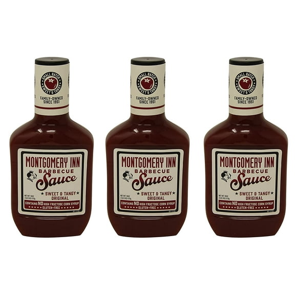 Montgomery Inn Barbecue Sauce, Original, 18oz (Pack of 3)