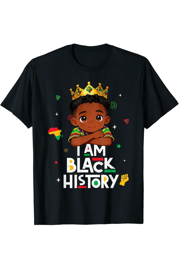 Month BHM Women Men Apparel Heritage T-shirt