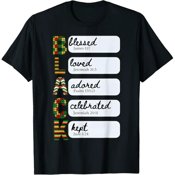 Month Inspirational Christian Quotes Religious Bl Faith Message T-shirt
