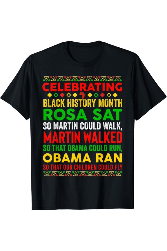 Month Rosa Sat So Could Walk T-shirt