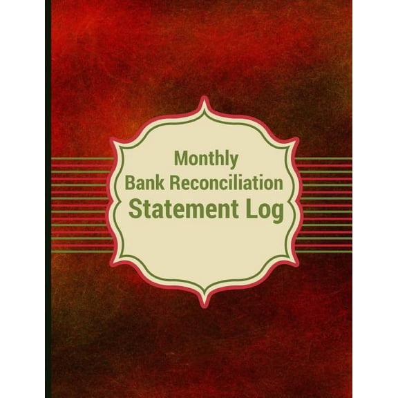 Monthly Bank Reconciliation Statement Log