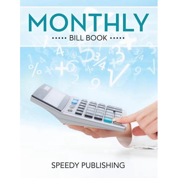 Monthly Bill Book (Paperback)