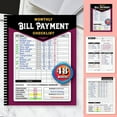 thumbnail image 1 of Monthly Bill Payment Checklist: Bill Tracker Notebook with 960 Bill Records, 4-Year Budget Book for Bill Payment Tracker Monthly Organizer, Financial Planner, 128 Pages, 10" x 8", Paperback, 1 of 9