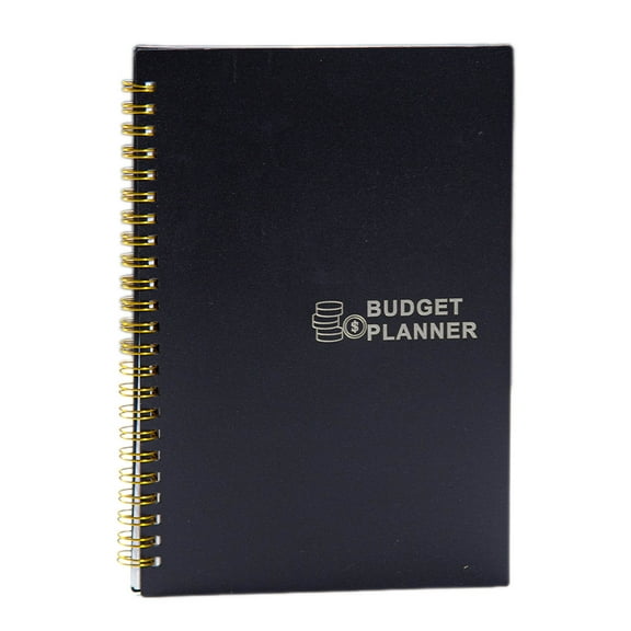 LanSuare Monthly Budget Planner Book, Cash Envelope System with Expense Tracking Pages, Household Finance Organizer, Business Consumption Notepad