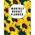 thumbnail image 1 of Monthly Budget Planner: Sunflower Monthly Expense Log, Debt Tracker, Financial Goal Planner, Savings Trackers, Assets Lo, (Paperback), 1 of 1