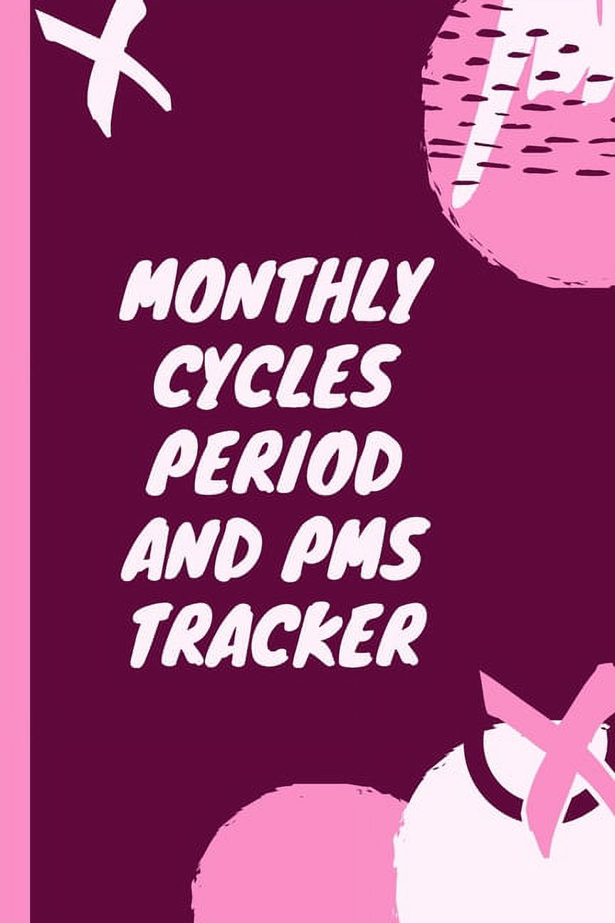 Monthly Cycles Period and PMS Tracker Women' Health Notebook