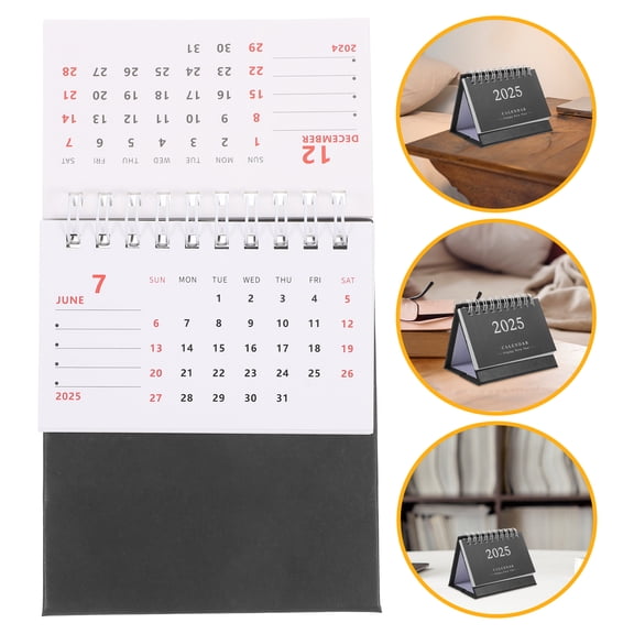 Monthly Desk Calendar Planner for Office and Home Use, Daily Organizer and Scheduling Tool, Practical Office Supply for Efficient Time Management