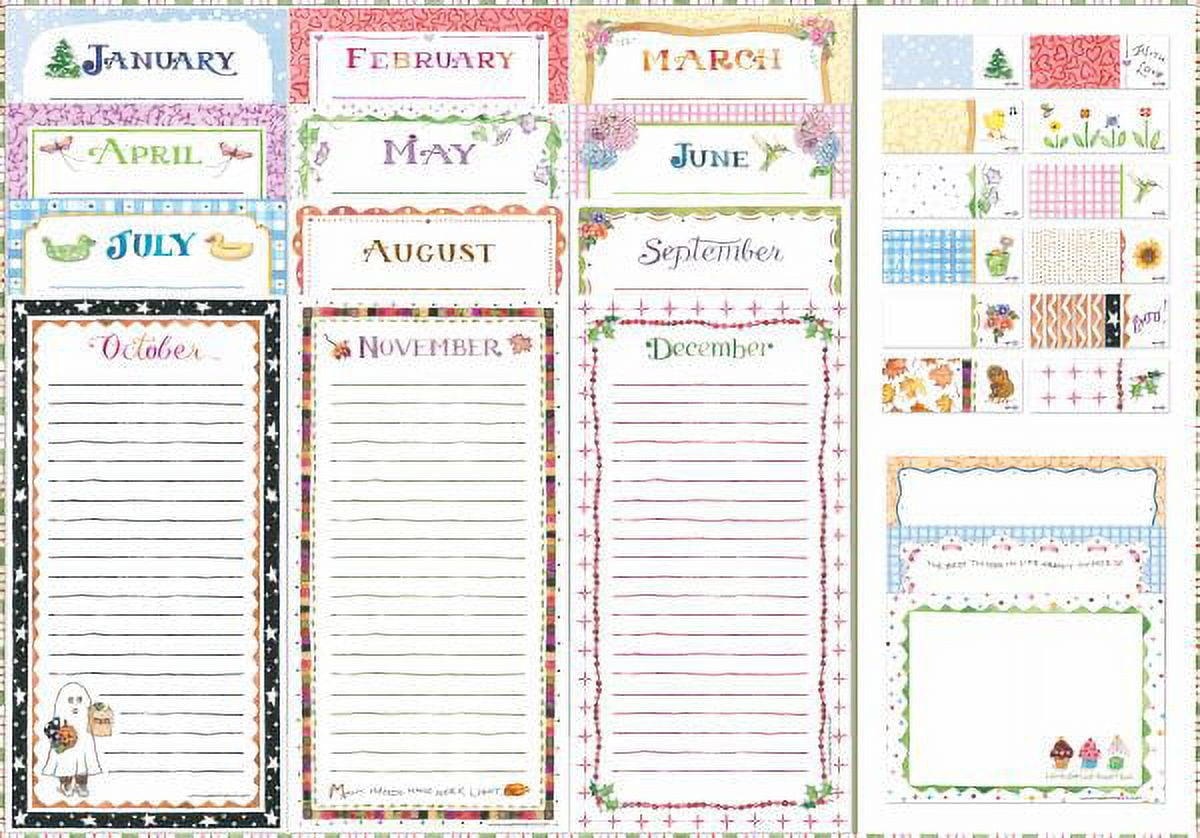 Monthly Notepads Box Set