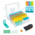thumbnail image 1 of Monthly Pill Organizer 3 Times a Days, CTMAST Medicine Organizer Box with Portable Hard Shell and Pill Cutter, 31 Day Pill Box with Monthly and Weekly Sticker, 1 of 9