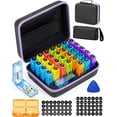thumbnail image 1 of Monthly Pill Organizer 3 Times a Days, Medicine Organizer Box with Portable Hard Shell and Pill Cutter, 31 Day Pill Box with Monthly and Weekly Sticker, 1 of 8