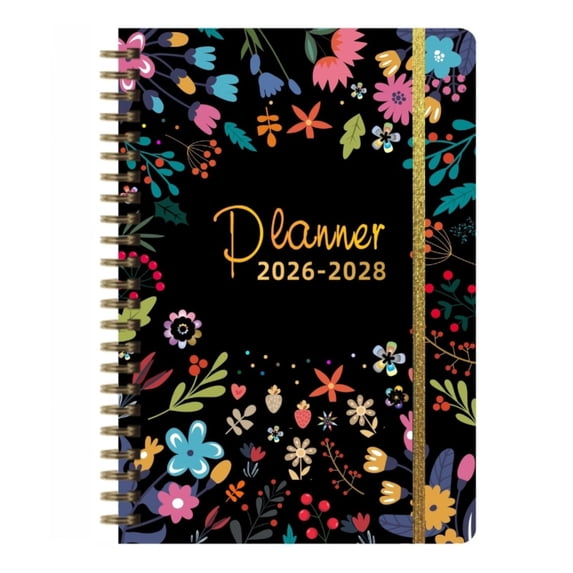 BB Hapeayou Monthly Planner 2026-2028 for 3 year Calendar Long-Term Planning A5 Size(8.26×5.9in)