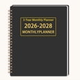 thumbnail image 1 of Monthly Planner 2026-2027-2028, 3-Year Notepad Calendar, Yearly Organizer, Scheduling and Planning Notebook for Home, Office, School, and Professional Use, 1 of 5