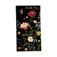 thumbnail image 1 of Monthly Planner 2026-2027, Pocket Floral Notebook, 8X4 In, Portable Scheduling, Carry-On Organizer, Black Cover, Wildflower Print, 1 Pc, 1 of 7