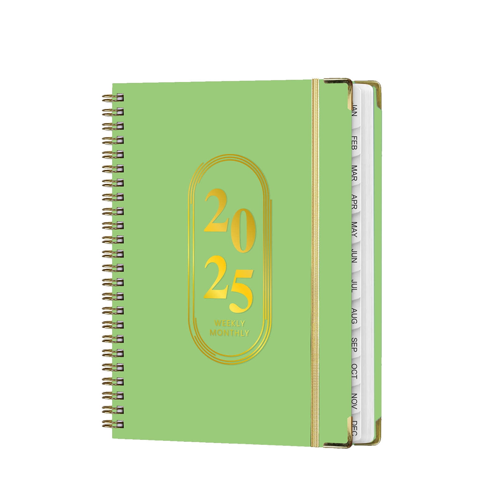 Monthly Planner Jan 2025 Dec 2025 Office Calendar for 12 Monthes 8.5